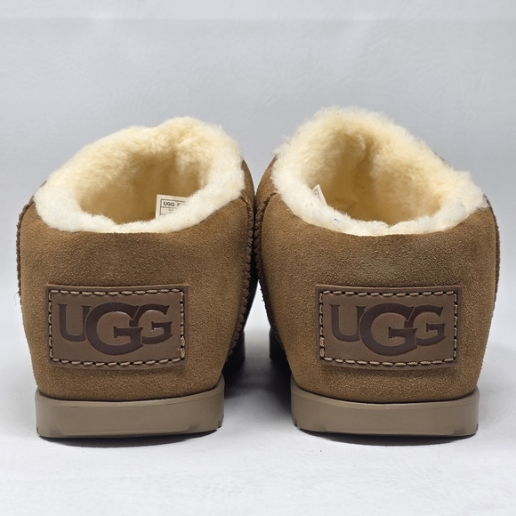 UGG Women's Pumped Slide Chestnut Suede Slippers Shoes 1158215 Size 9 New - Picture 5 of 11